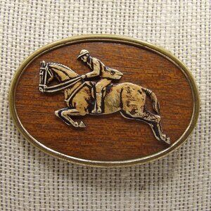 Vintage Equestrian Horse Riding Brooch/Pin